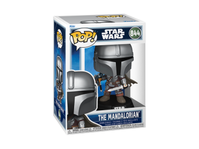MANDALORIAN & GROGU - POP Star Wars N°844 - The Mandalorian Dual Wield