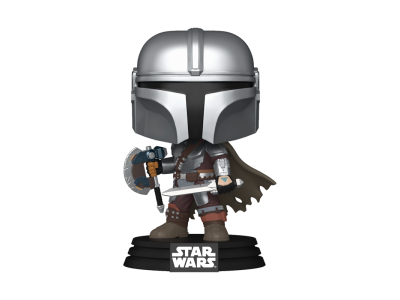 MANDALORIAN & GROGU - POP Star Wars N°844 - The Mandalorian Dual Wield
