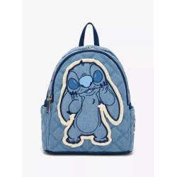 DISNEY - Stitch "Denim" - Mini Sac à Dos Loungefly...