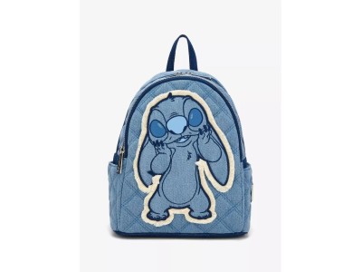 DISNEY - Stitch "Denim" - Mini Sac à Dos Loungefly 'Exclusive'