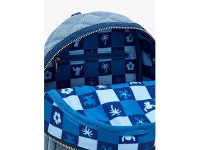 DISNEY - Stitch "Denim" - Mini Sac à Dos Loungefly 'Exclusive'
