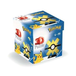 POKEMON - Puzzle 3D - Quick Ball 54p