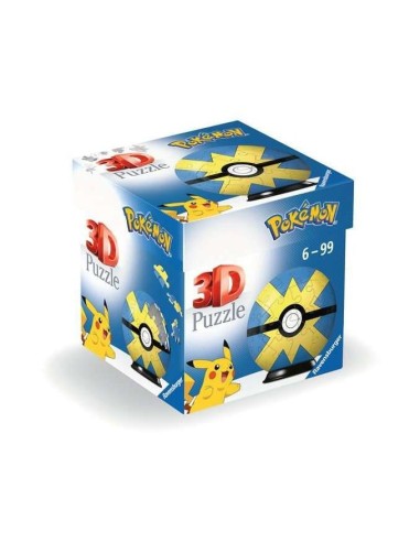 POKEMON - Puzzle 3D - Quick Ball 54p