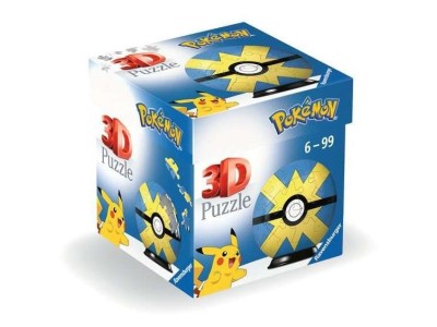POKEMON - Puzzle 3D - Quick Ball 54p