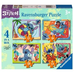 LILO & STITCH - 4 Puzzle 12/16/20/24P - Stitch