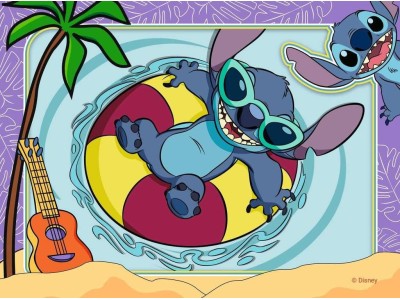 LILO & STITCH - 4 Puzzle 12/16/20/24P - Stitch