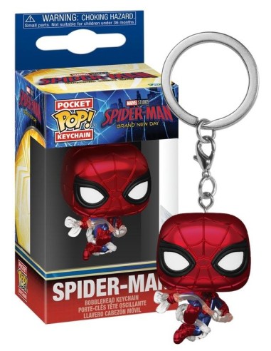 SPIDER-MAN BRAND NEW DAY - Pocket Pop Keychains...