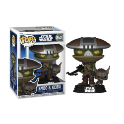 MANDALORIAN & GROGU - POP & Buddy N° 842 - Embo & Keibu