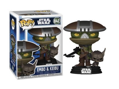MANDALORIAN & GROGU - POP & Buddy N° 842 - Embo & Keibu