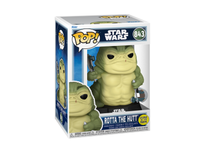 MANDALORIAN & GROGU - POP Star Wars N° 843 - Rotta The Hutt GitD