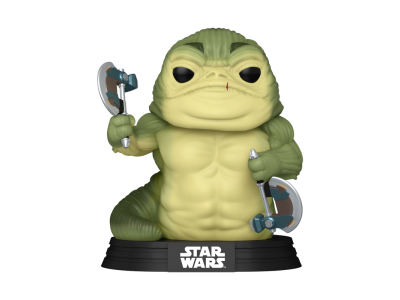 MANDALORIAN & GROGU - POP Star Wars N° 843 - Rotta The Hutt GitD