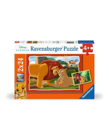 LE ROI LION - L'histoire de la vie - 2 Puzzle 24P