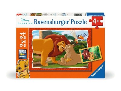 LE ROI LION - L'histoire de la vie - 2 Puzzle 24P