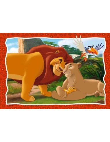LE ROI LION - L'histoire de la vie - 2 Puzzle 24P