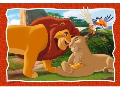 LE ROI LION - L'histoire de la vie - 2 Puzzle 24P