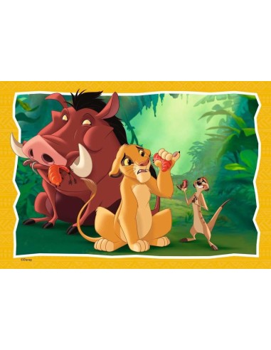 LE ROI LION - L'histoire de la vie - 2 Puzzle 24P