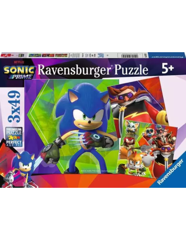 SONIC PRIME - Les aventures de Sonic - 3 Puzzle...