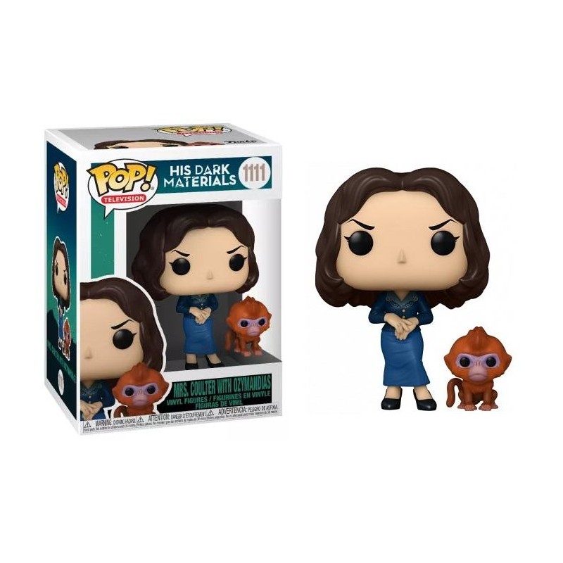 HIS DARK MATERIALS - POP NÂ° 1111 - Mrs. Coulter w/ Daem