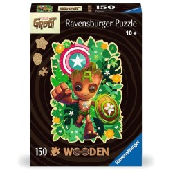 MARVEL - Groot - Puzzle en bois 150P