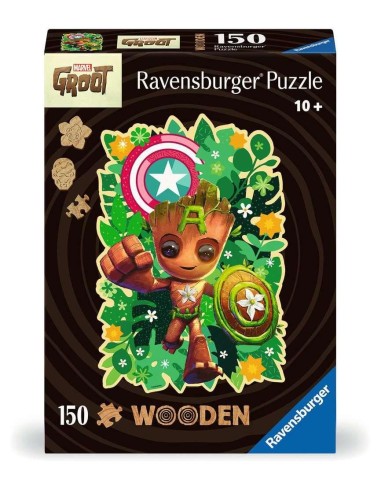 MARVEL - Groot - Puzzle en bois 150P