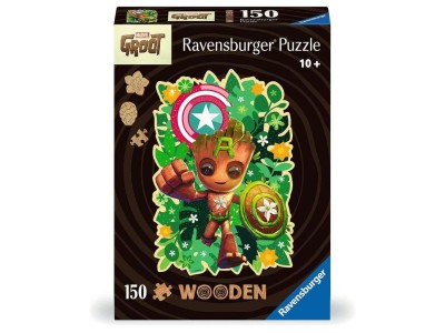MARVEL - Groot - Puzzle en bois 150P