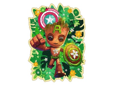 MARVEL - Groot - Puzzle en bois 150P
