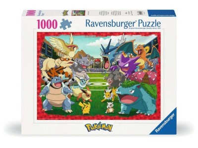 POKEMON - L'affrontement de Pokémon - Puzzle 1000P
