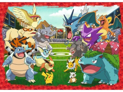 POKEMON - L'affrontement de Pokémon - Puzzle 1000P