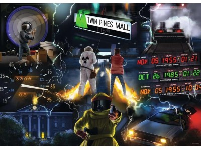 RETOUR VERS LE FUTUR - Puzzle 1000pcs