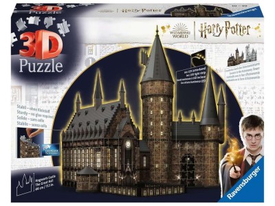 HARRY POTTER - Puzzle 3D 540P - Château de Poudlard "Illuminé"