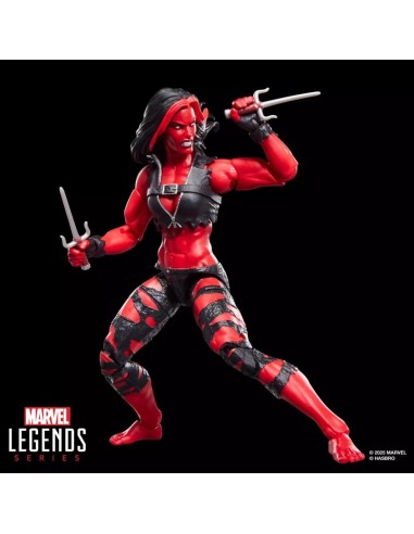 MARVEL - Red She-Hulk - Figurine Legends Series...