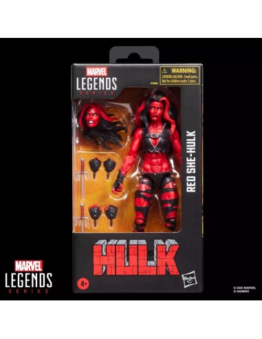 MARVEL - Red She-Hulk - Figurine Legends Series...