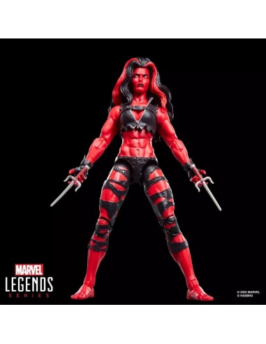 MARVEL - Red She-Hulk - Figurine Legends Series...