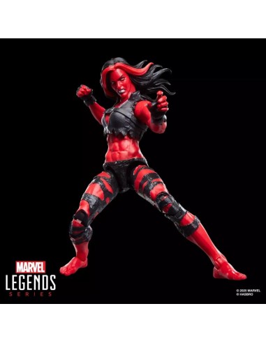 MARVEL - Red She-Hulk - Figurine Legends Series...