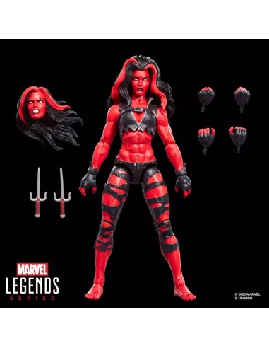 MARVEL - Red She-Hulk - Figurine Legends Series...