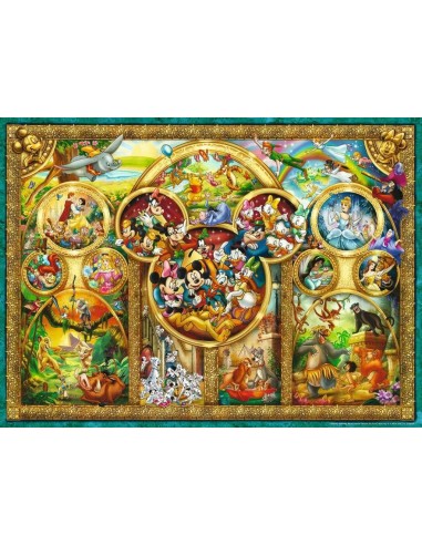 DISNEY - Famille Disney - Puzzle 500P