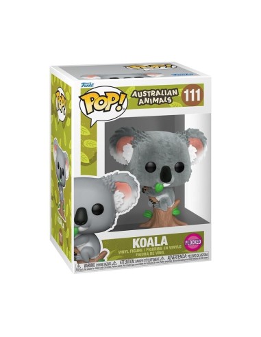 AUSTRALIAN ANIMALS - POP N° 111 - Koala (Flocked)