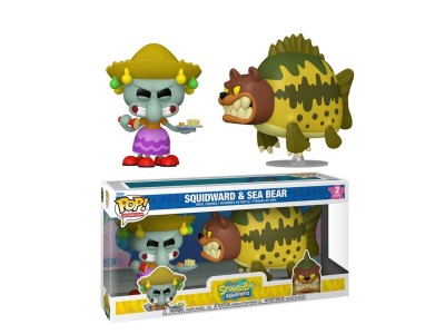 BOB L'EPONGE - POP Animation - 2 Pack Squidward & Sea Bear