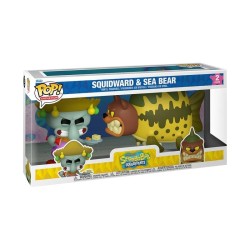 BOB L'EPONGE - POP Animation - 2 Pack Squidward & Sea Bear 2