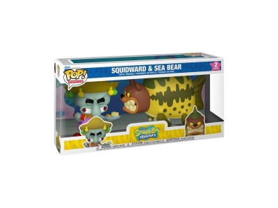 BOB L'EPONGE - POP Animation - 2 Pack Squidward & Sea Bear