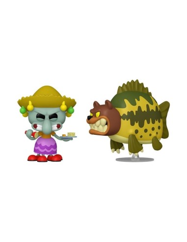 BOB L'EPONGE - POP Animation - 2 Pack Squidward...