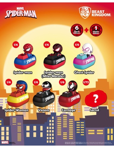 SPIDER MAN - Keycaps - Blind Box Figurine 5cm...