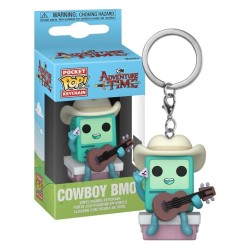 ADVENTURE TIME - Pocket Pop Keychain - Cowboy BMO avec...