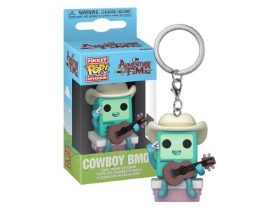 ADVENTURE TIME - Pocket Pop Keychain - Cowboy BMO avec guitare