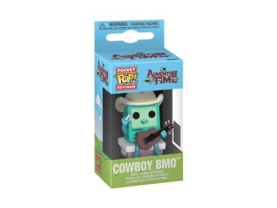 ADVENTURE TIME - Pocket Pop Keychain - Cowboy BMO avec guitare