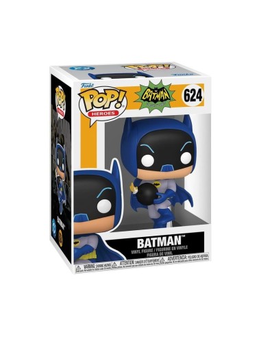 BATMAN 66 - POP Heroes N° 624 - Batman avec bombe