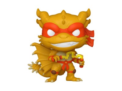 GODZILLA X TURTLES -POP Animation N°2344 -Michelangelo X King Ghidorah