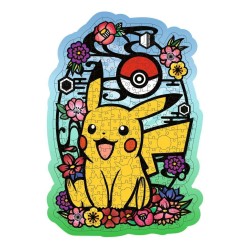 POKEMON - Pikachu - Puzzle forme en bois 300P 2