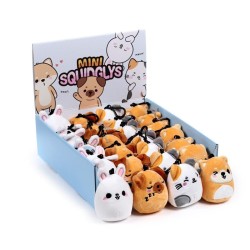 KAWAII - Adoramals - Box 24 Porte-clés Peluche 'Mini...