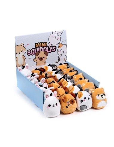KAWAII - Adoramals - Box 24 Porte-clés Peluche...